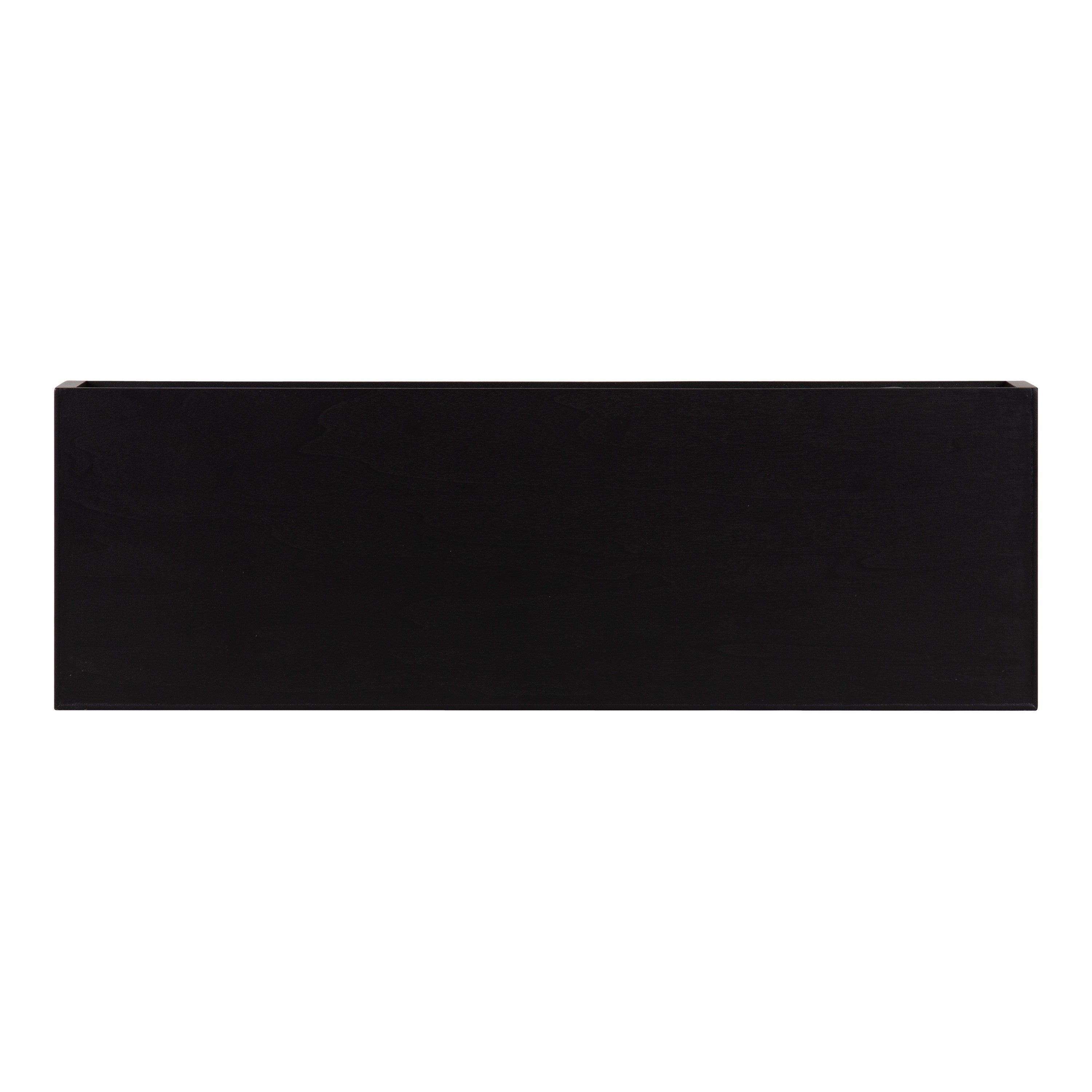 Floating Shelf 2 Piece 24 Inch Black 5