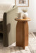 Drink Table Rustic Brown 12x12x22 7