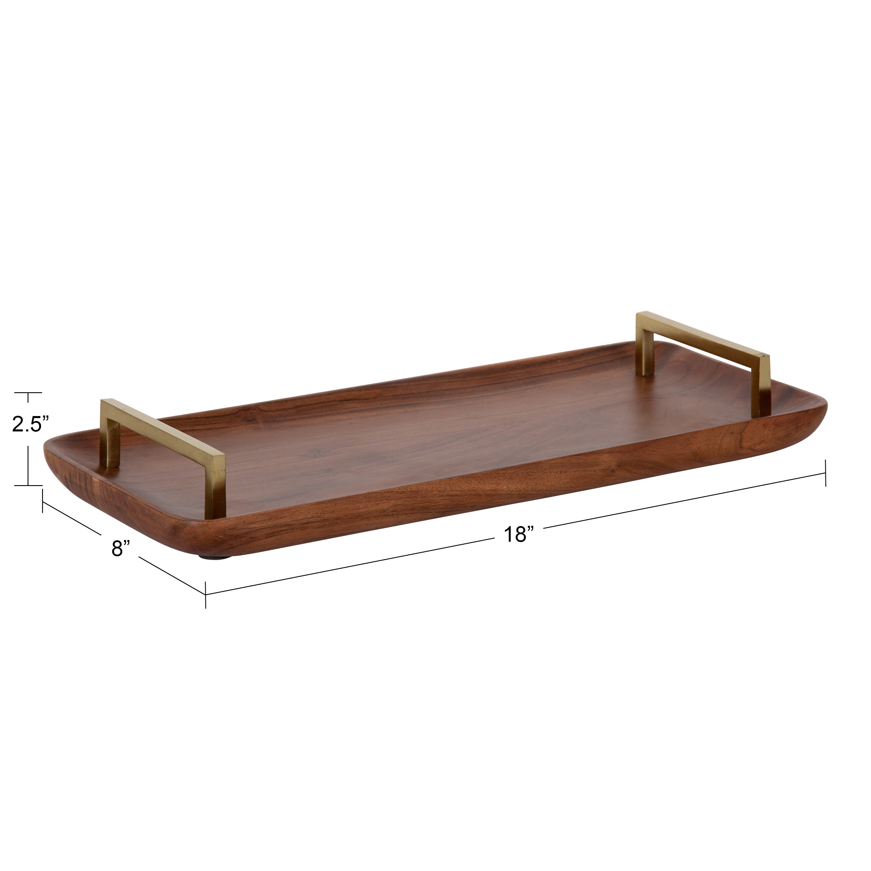 Cantwell Wood Decorative Tray