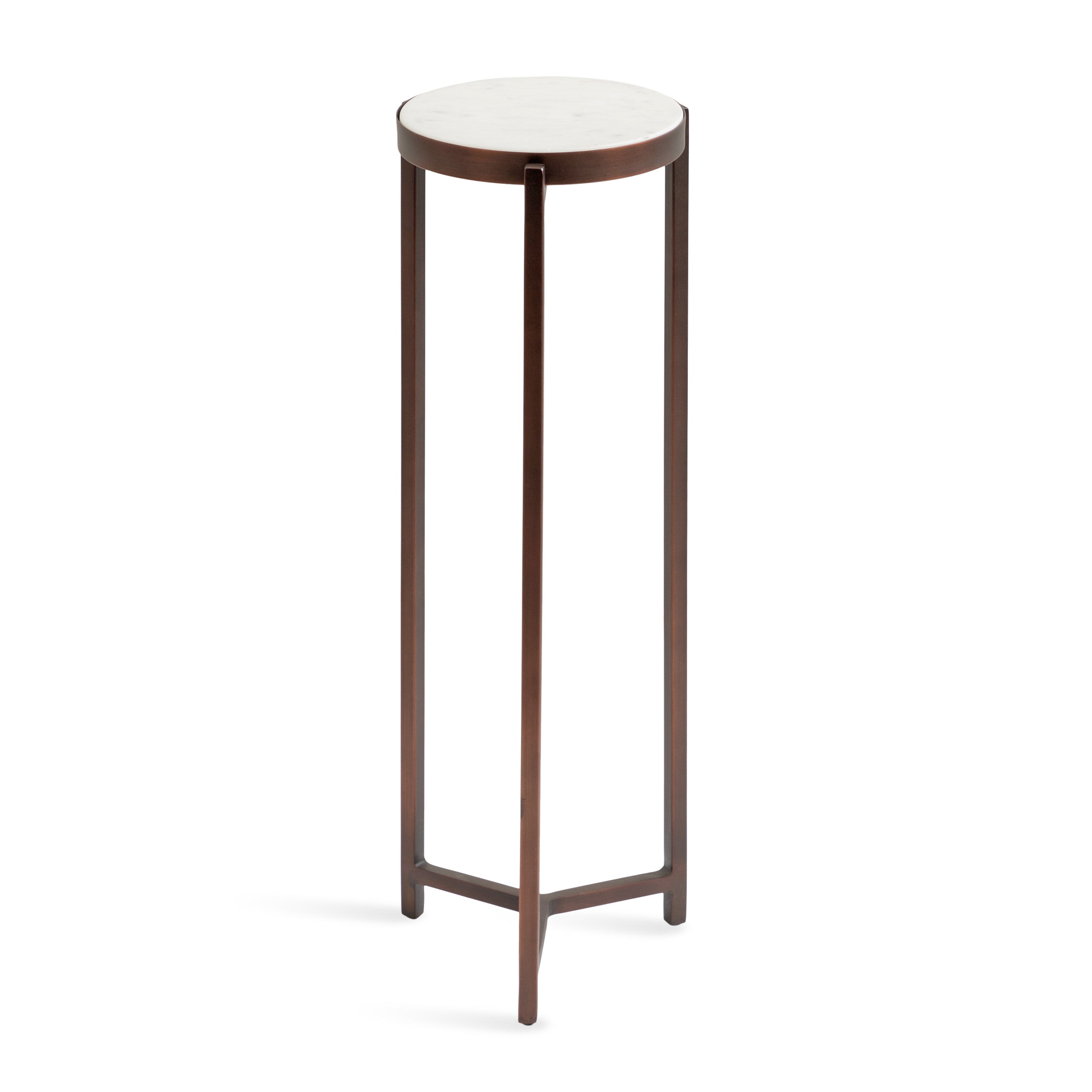 Drink Table Bronze 9x9x23 5