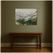 Framed Canvas Sylvie Walnut 42x32 6