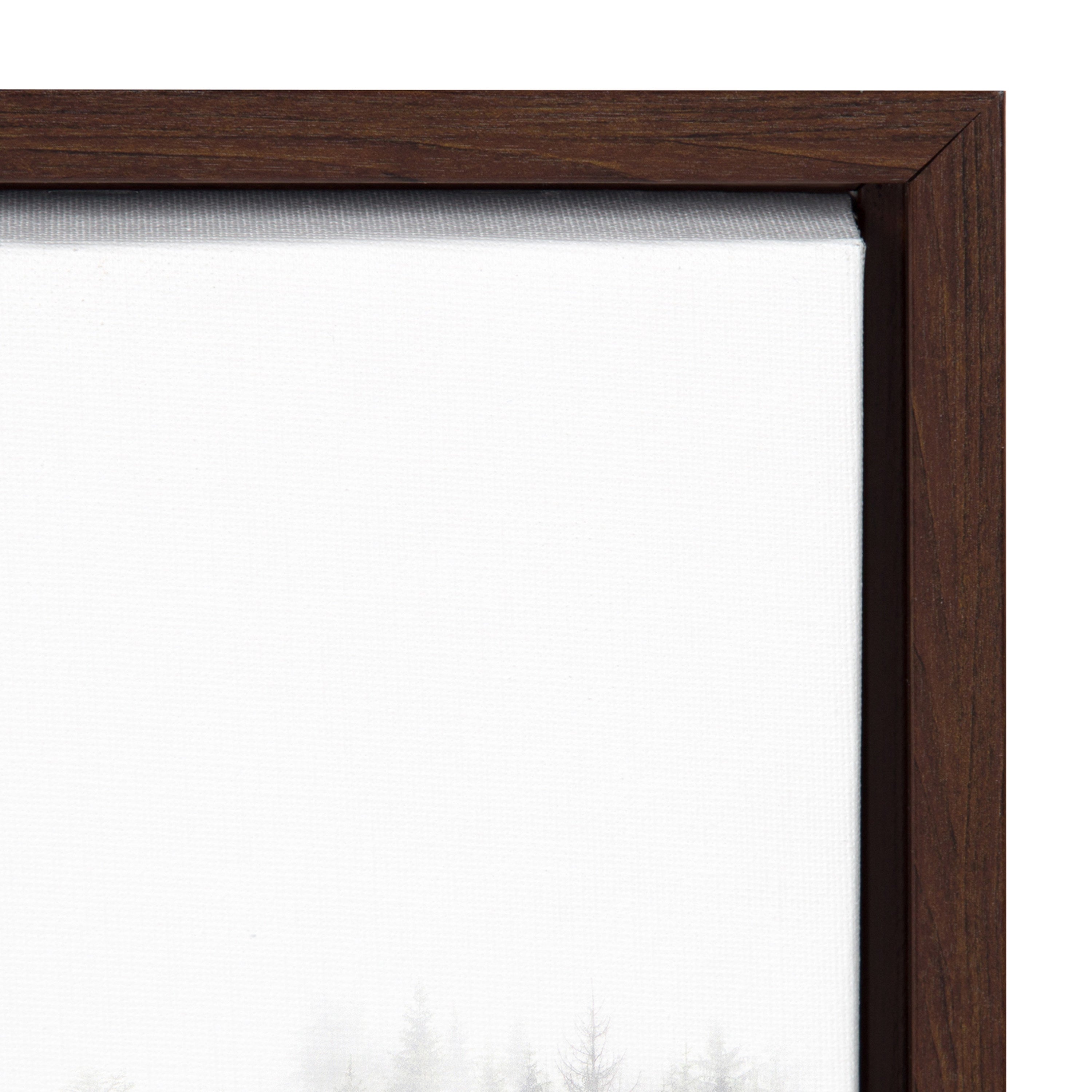 Framed Canvas Sylvie Walnut 23x33 3
