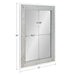 Rectangle Mirror 27x39 White 5