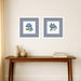 Framed Art Set 2 Piece Set 19x19 Svelte White 6