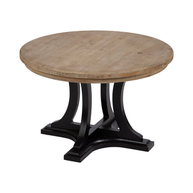 Coffee Table Rustic Brown Black 28x28x18 1