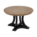 Coffee Table Rustic Brown Black 28x28x18 1