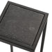 Drink Table Black 7x7x21 3