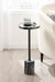 Drink Table Pewter Gray 10x10x24 5