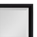 Decorative Wall Mirror Black 25.5x37.5 3