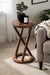 Side Table 15x15x23 Walnut Brown 7