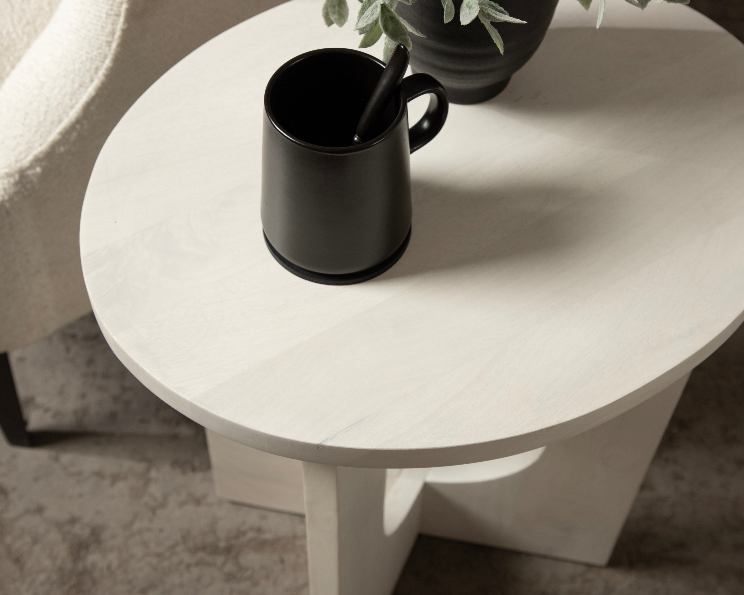 Sureda Wood Side Table