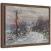 Framed Canvas Sylvie Walnut 13x10 1