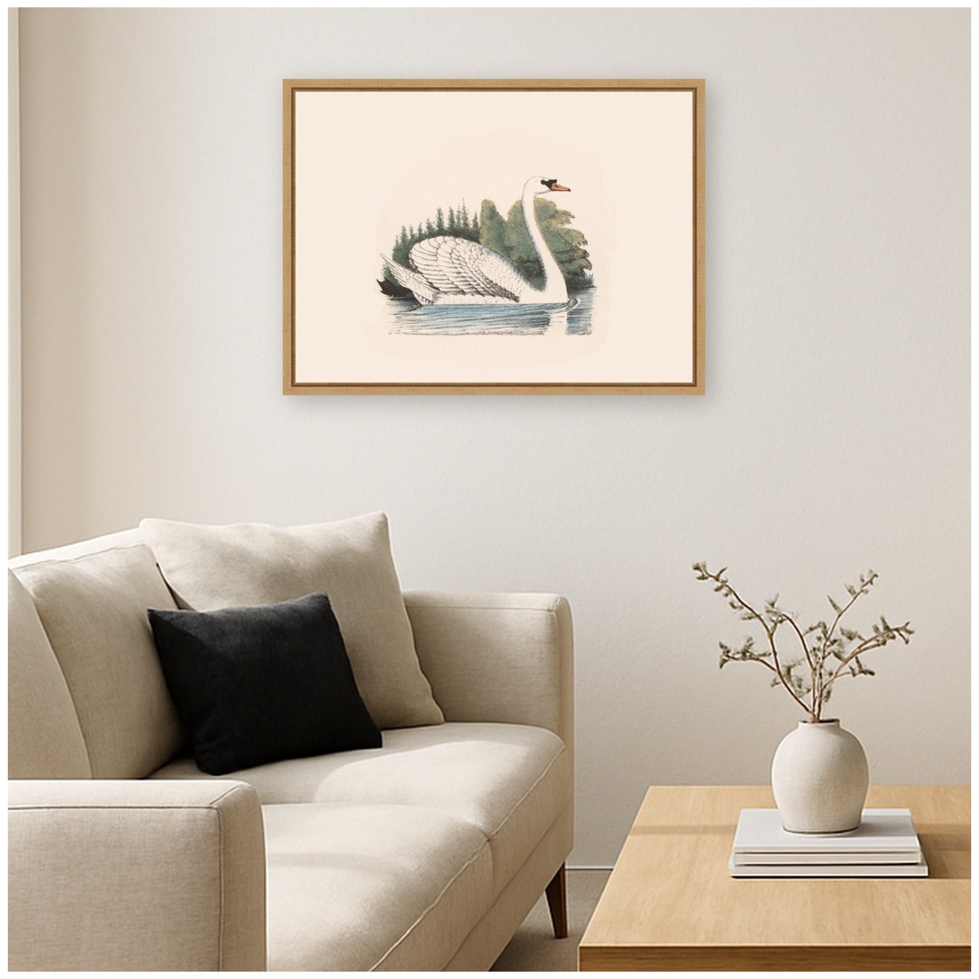 Framed Canvas 24x18 Sylvie Natural 7