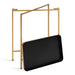 Side Table Black Gold 18x12x26 4
