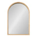 Arch Mirror Natural Beige 24x36 3