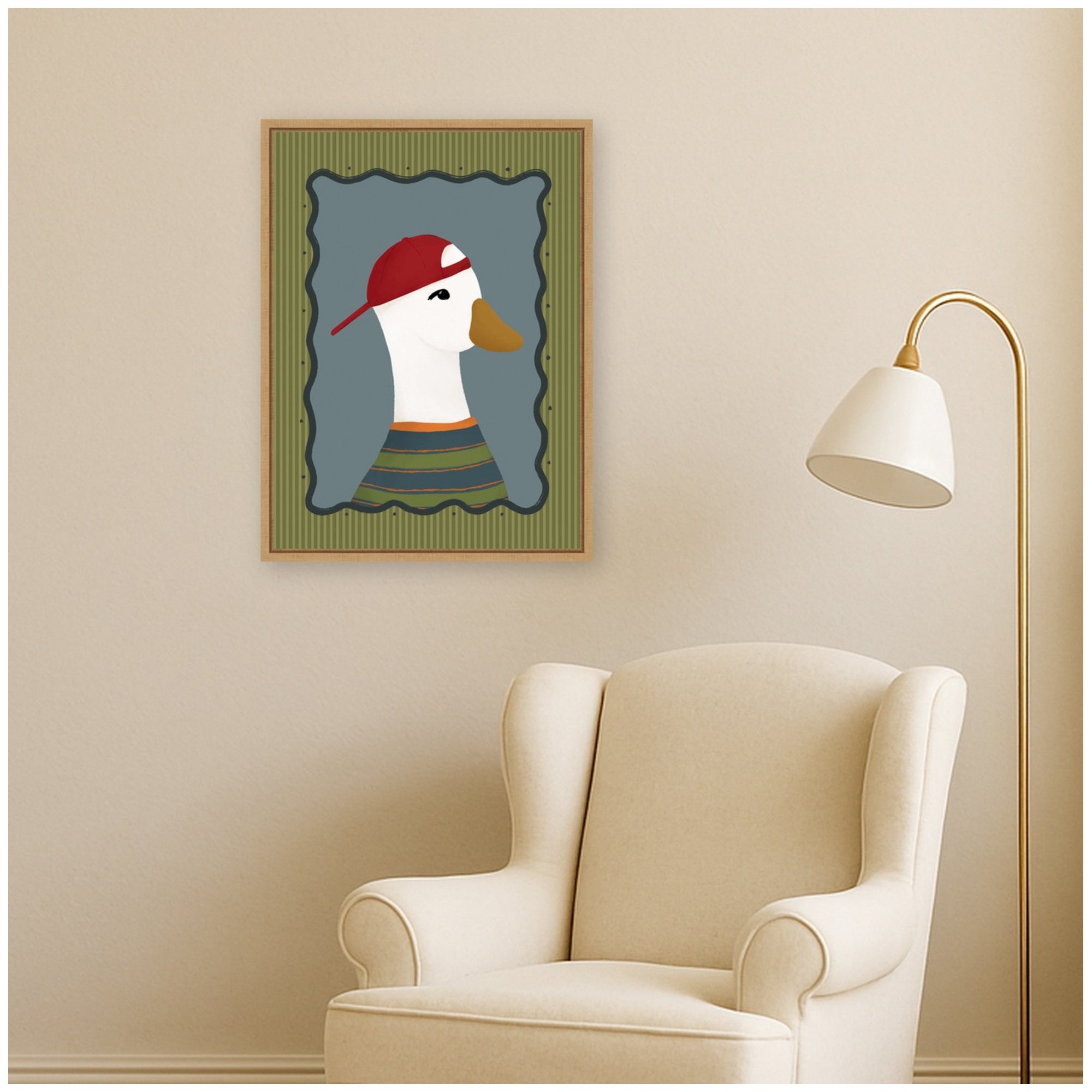 Framed Canvas 18x24 Sylvie Natural 7