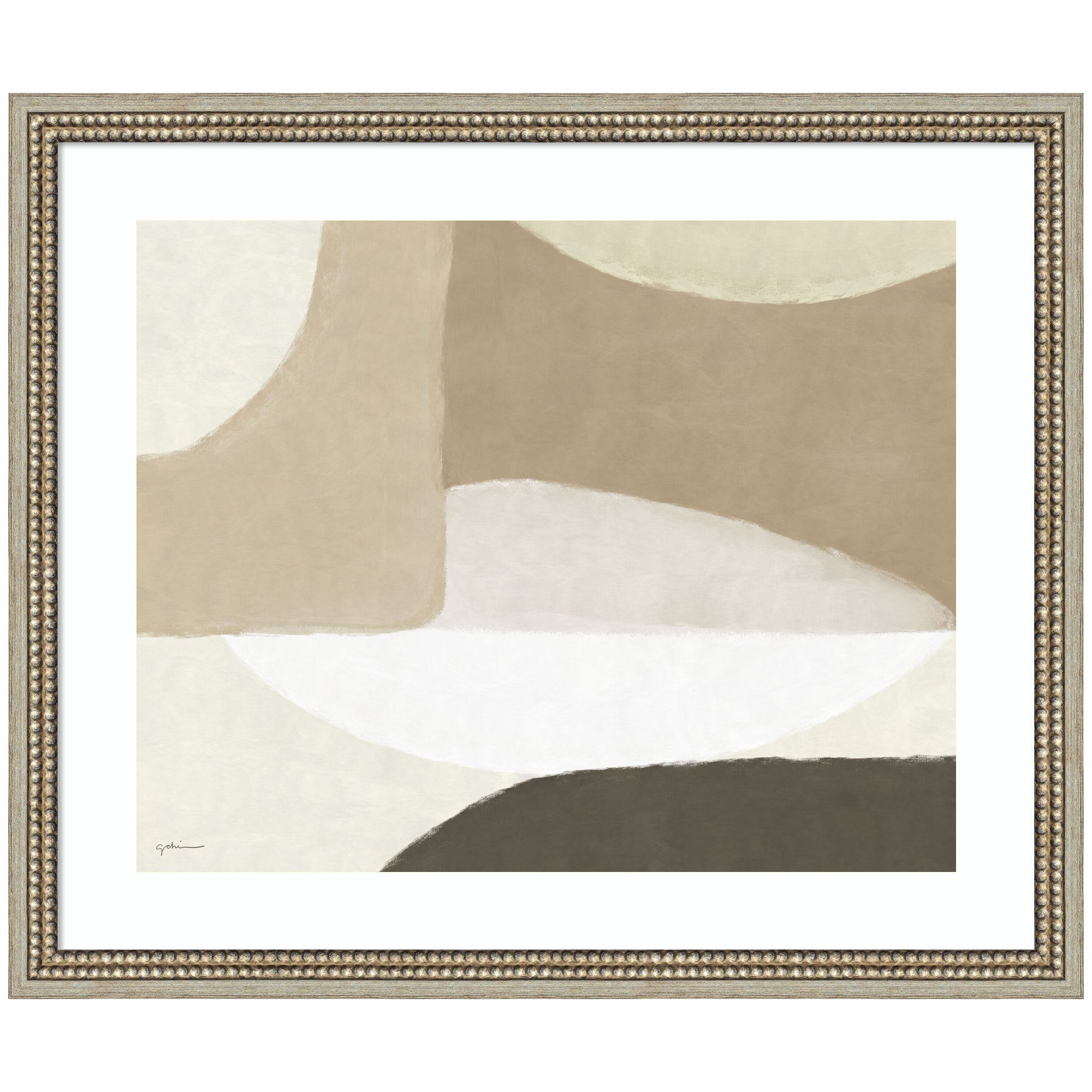 Framed Art Castellan Silver 26x22 1
