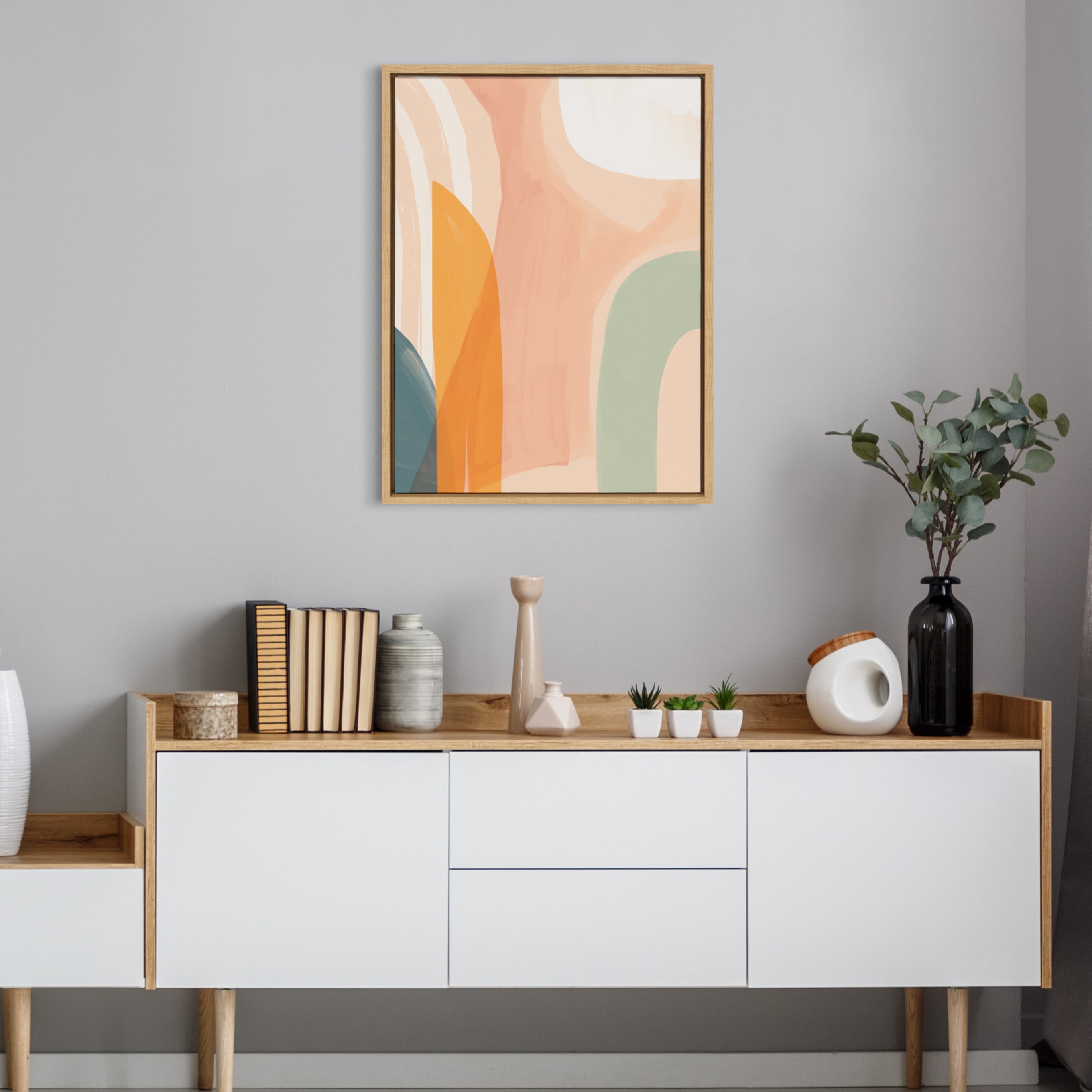 Framed Canvas 18x24 Sylvie Natural 7