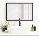 Rectangle Mirror Black 20x30 7