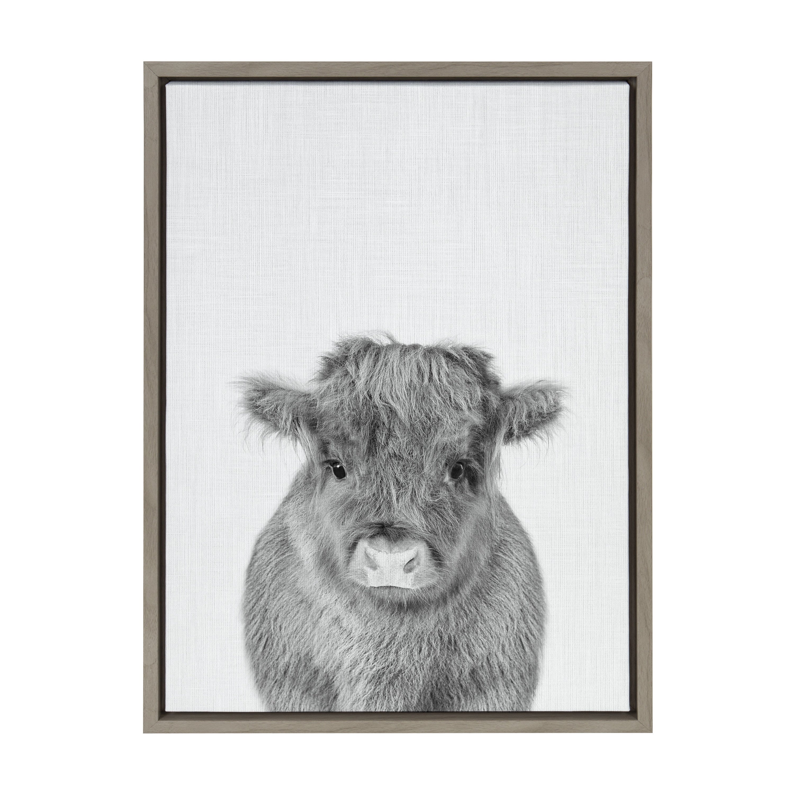 Framed Canvas Sylvie Graywash 18x24 2