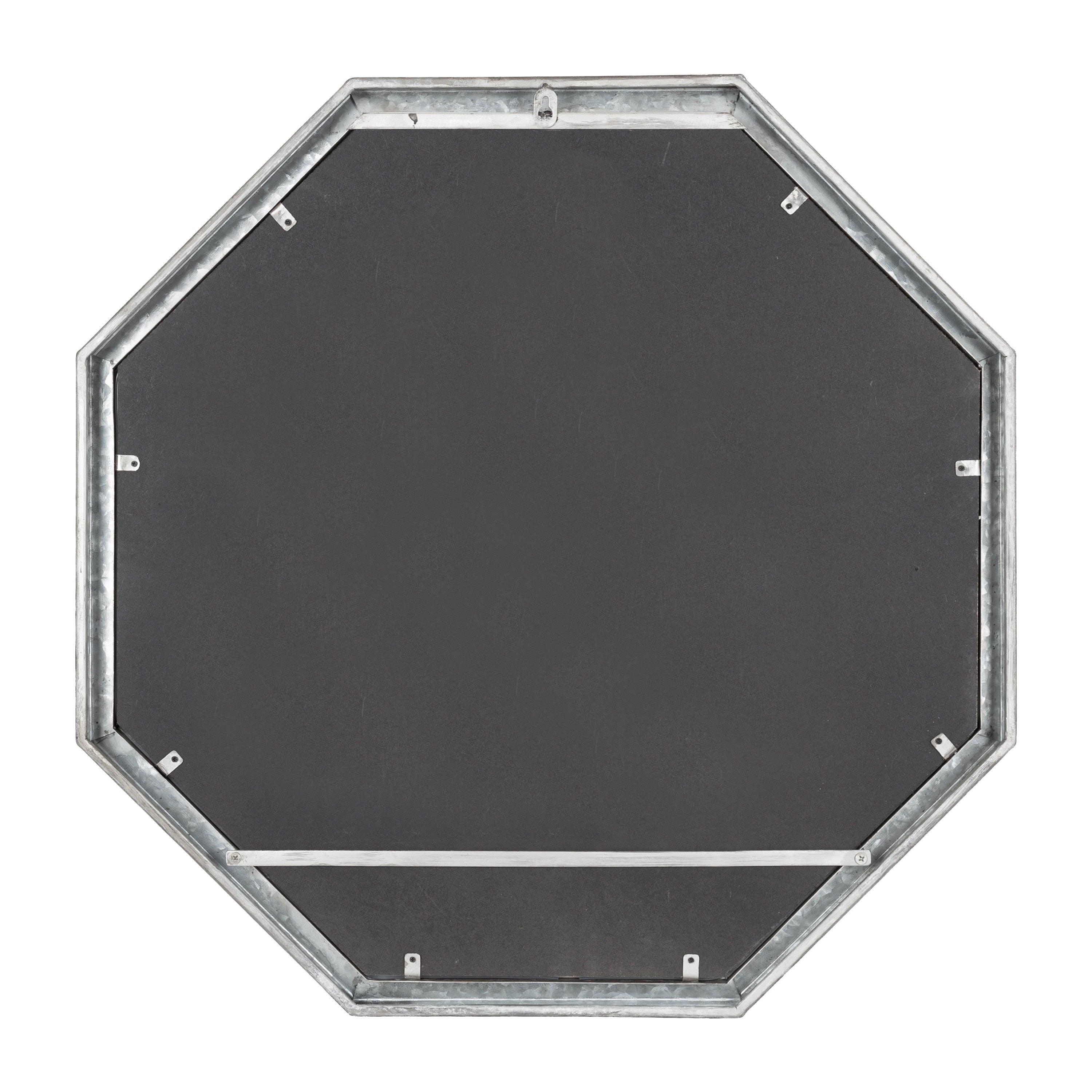 Octagon Mirror Silver 26x26 4