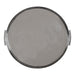 Single Tray 17" Diameter Silver 4