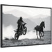 Framed Canvas Sylvie Black 33x23 1
