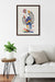 Framed Canvas Sylvie Walnut 18x24 7