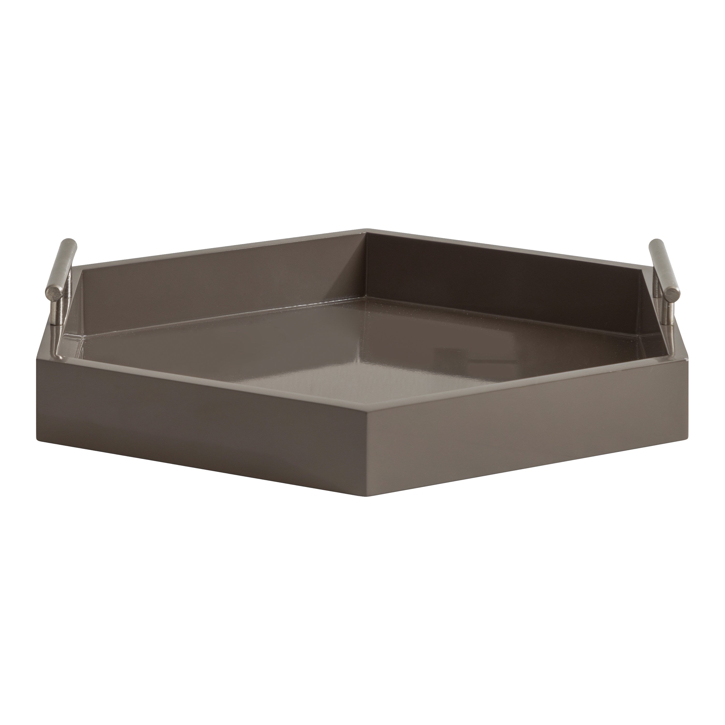 Single Tray Brown 18x18 3