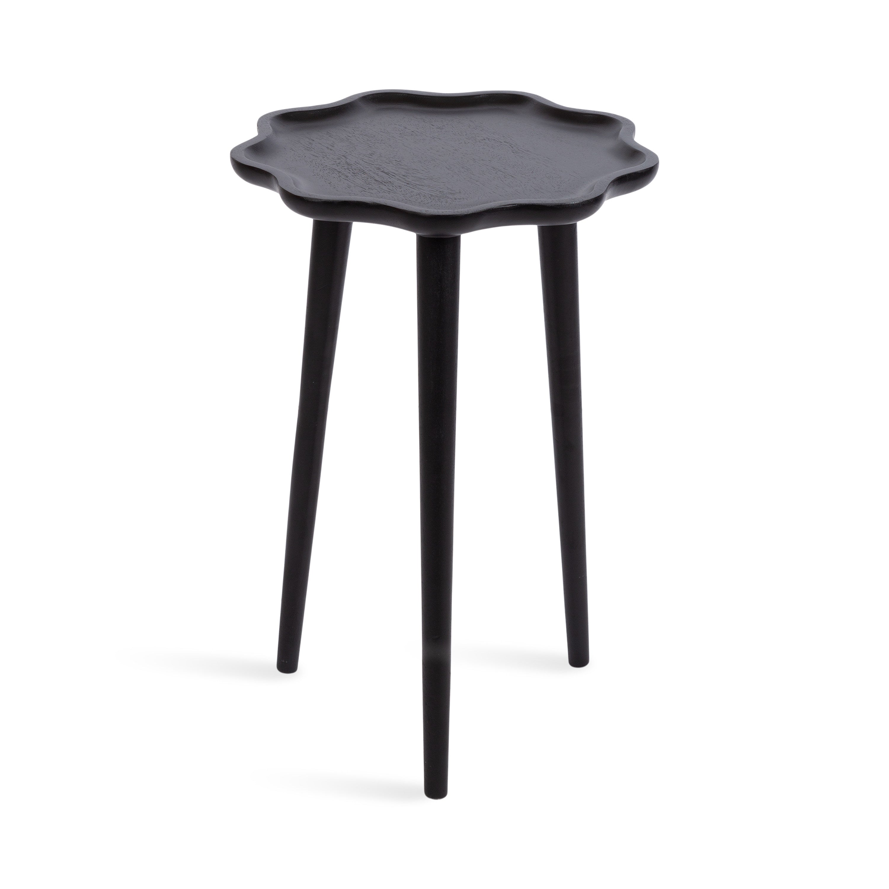 Side Table Black 15x15x22 5