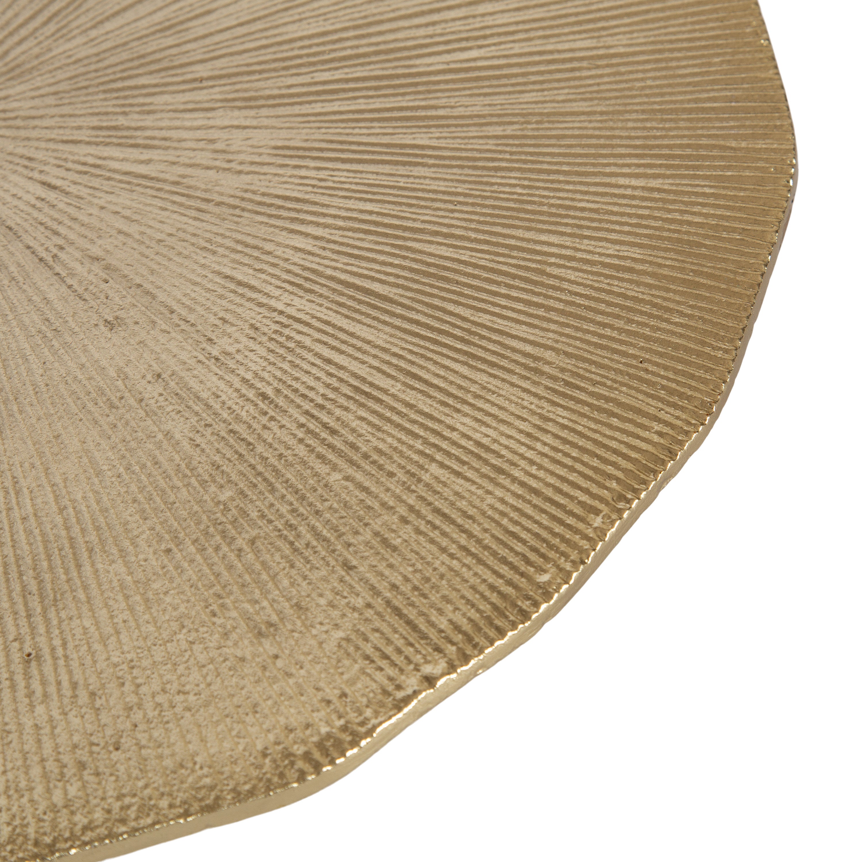Serving Tray Gold 16" diameter 3