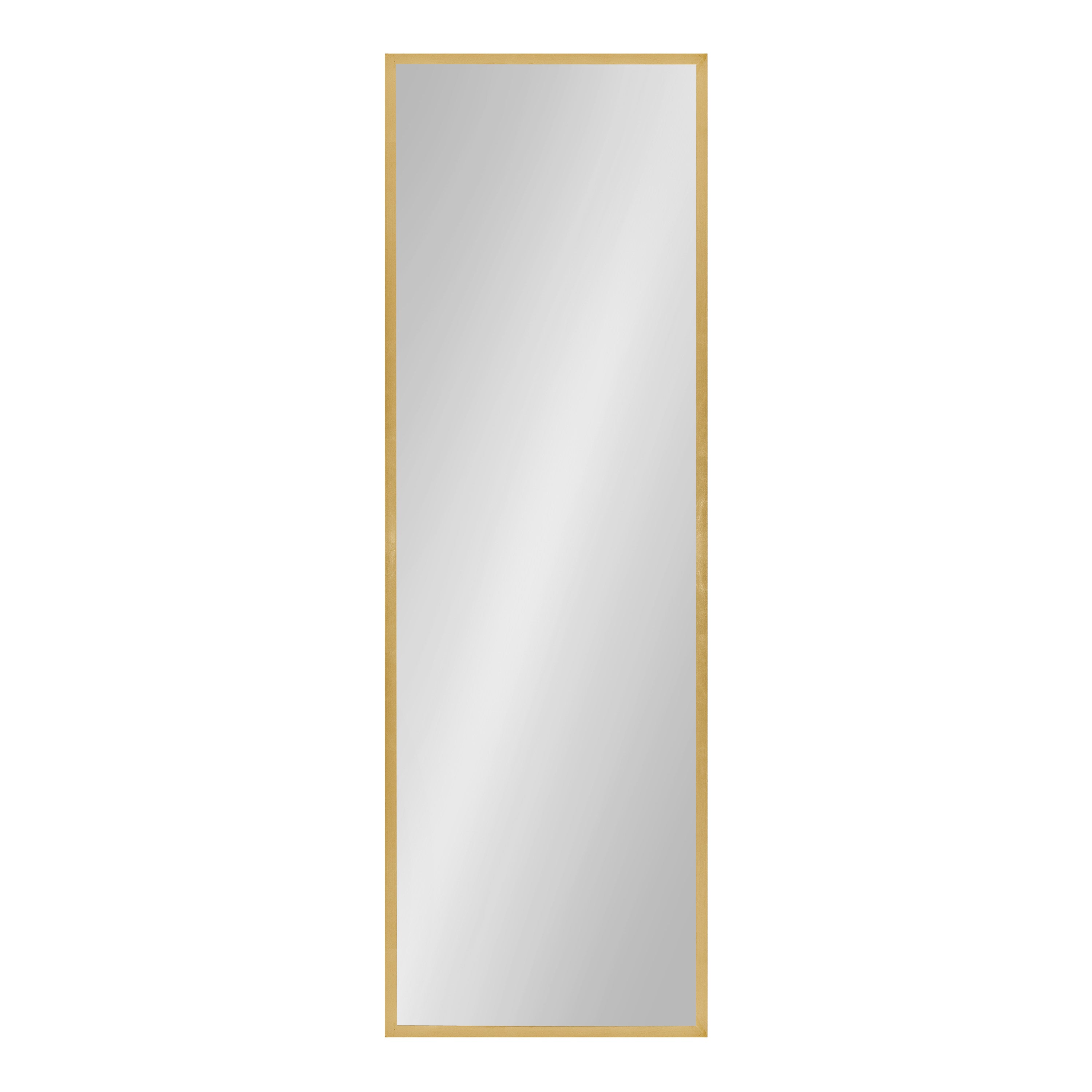 Rectangle Mirror Gold 16x48 2