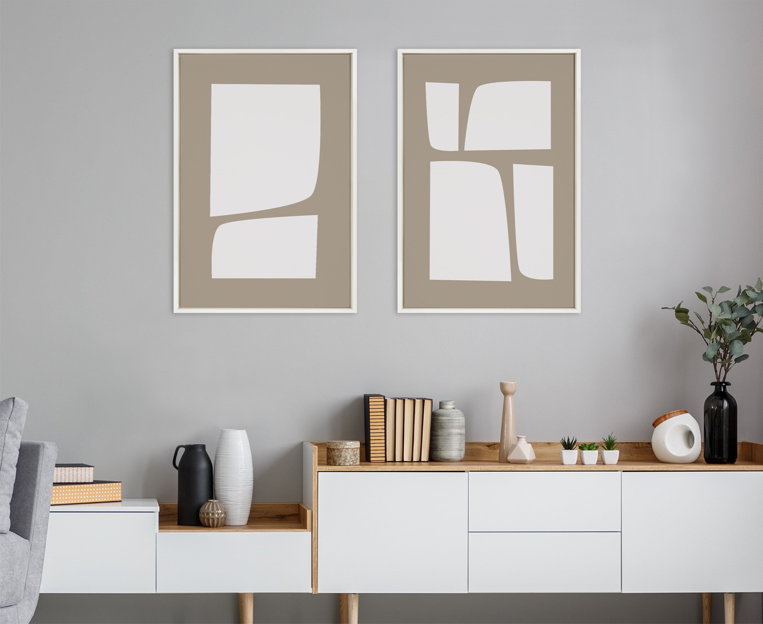 Art Set 2 Piece Set 23x33 Sylvie White 5