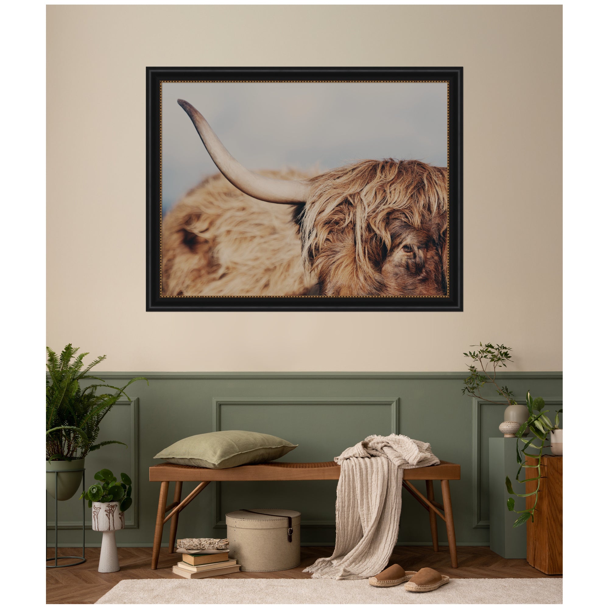 Framed Art Manhattan Black 44x34 7