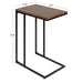 C Table 19x12x27 Walnut Brown 2