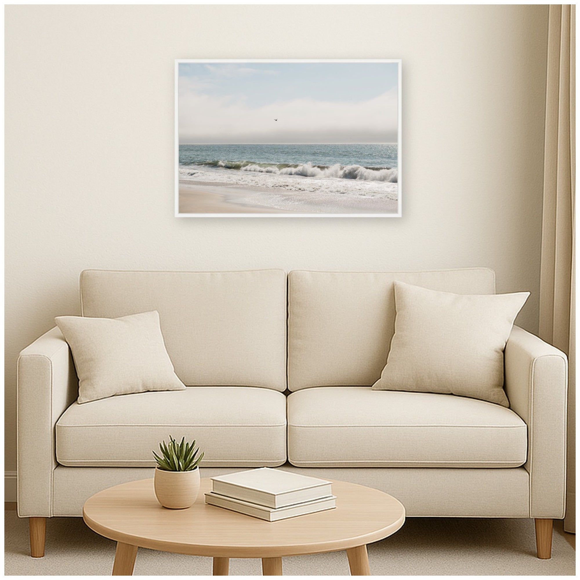 Framed Canvas 33x23 Sylvie White 7