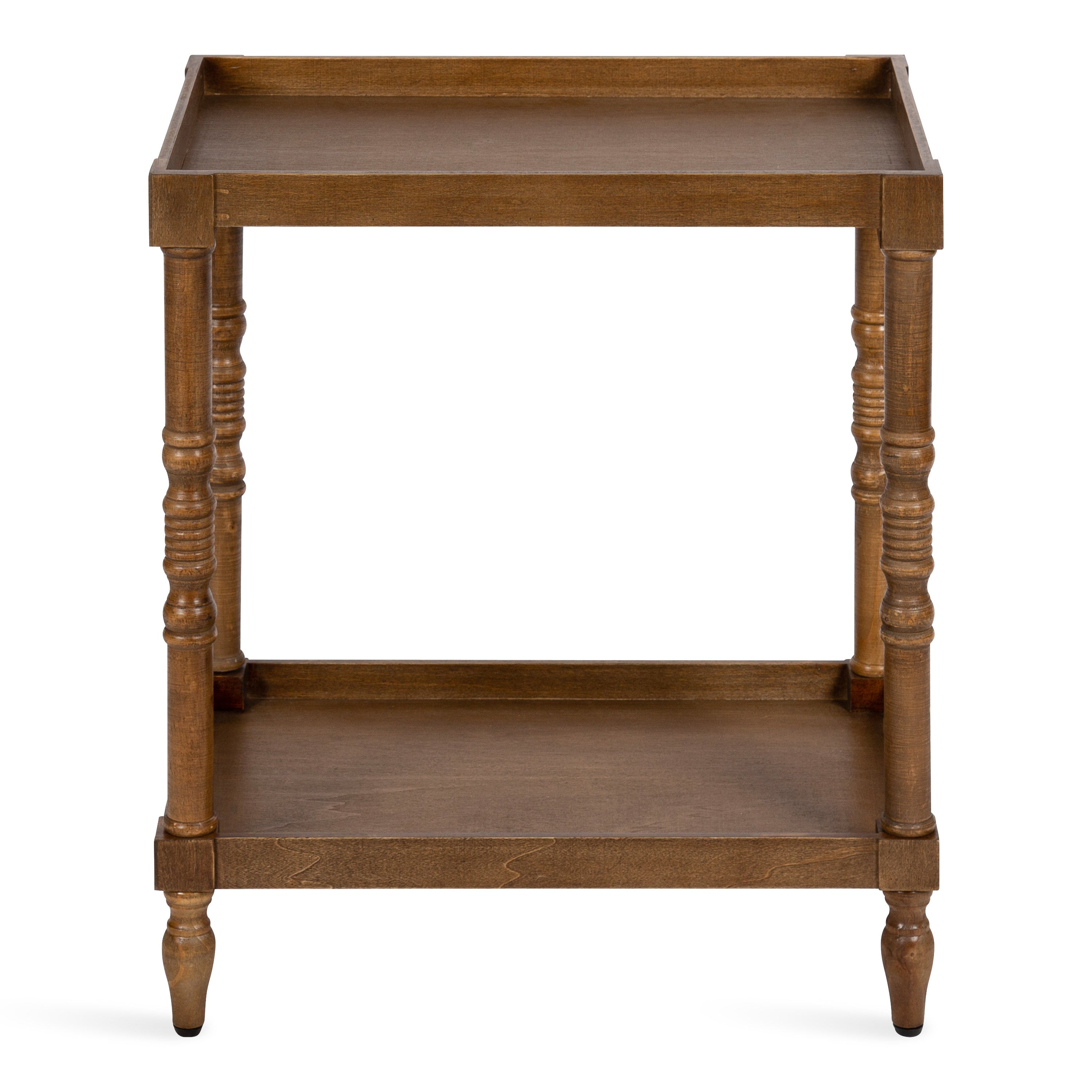 Side Table Rustic Brown 22x14x26 3