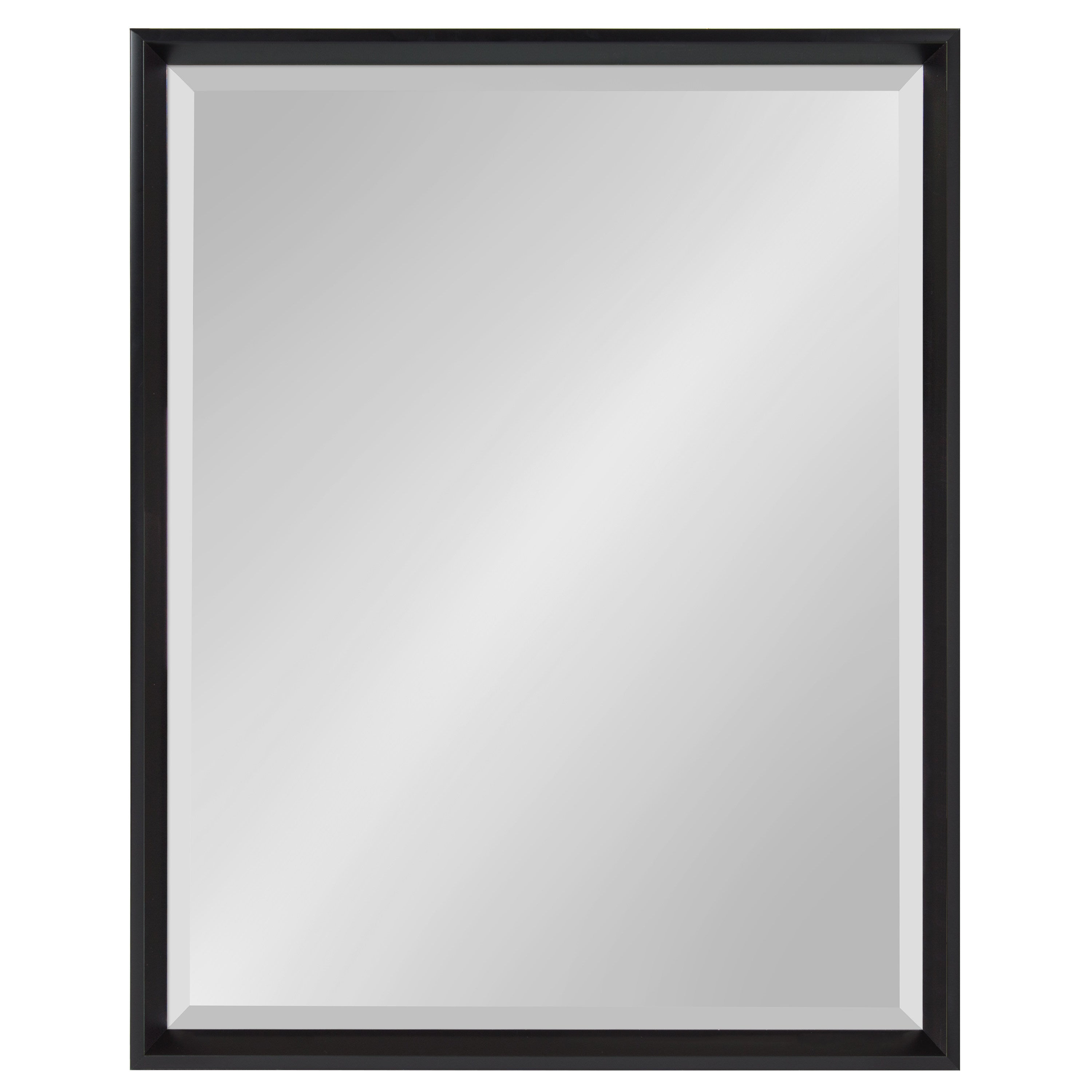 Decorative Wall Mirror Black 23.5x29.5 2