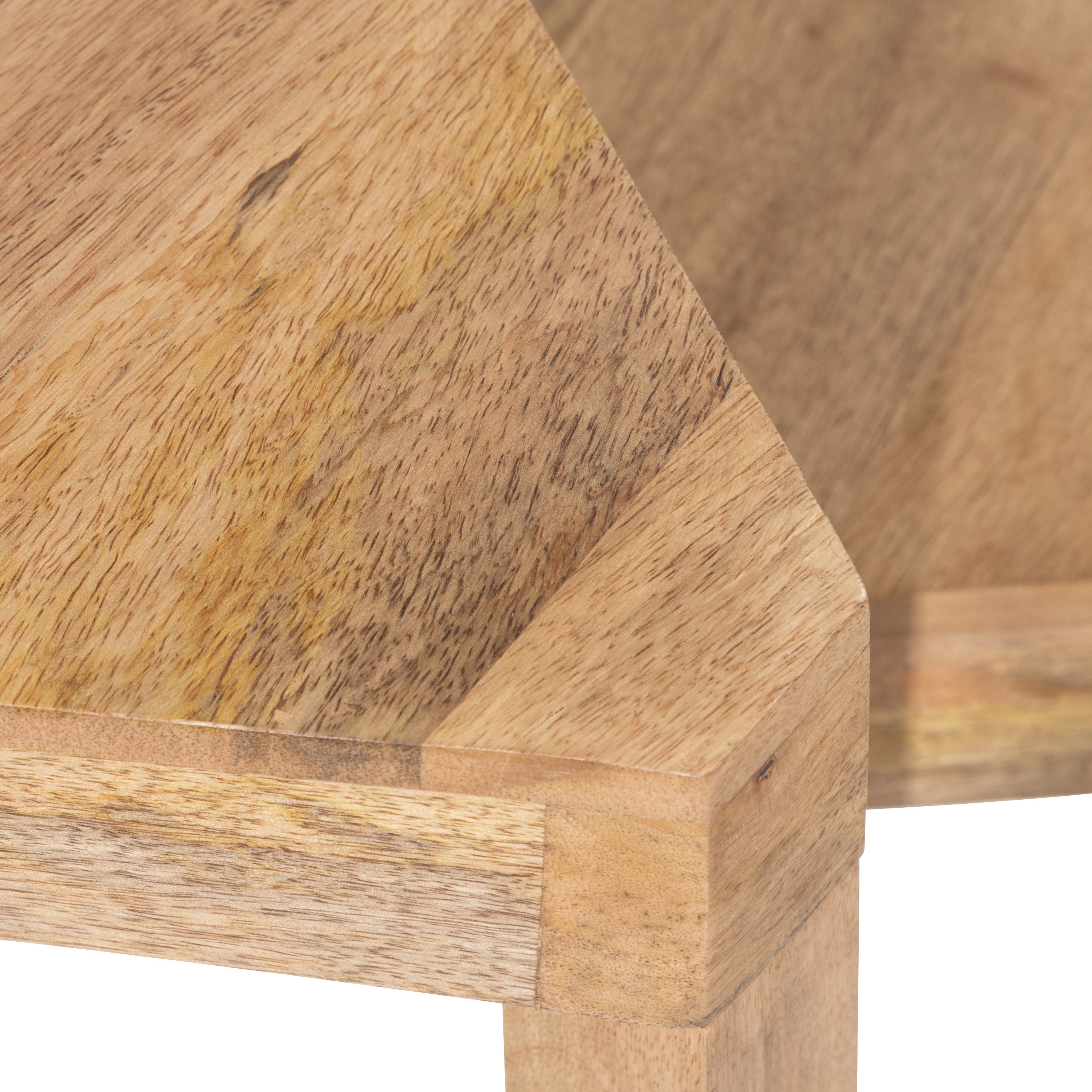 Nesting Table Natural 2 Piece 5