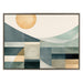 Framed Canvas 31.5x41.5 Sylvie Graywash 2