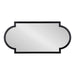 Full Length Mirror Black 20x42 5