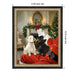 Mounted Canvas Castellan Black 13x16 2