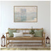 Framed Canvas Sylvie Dark Gold 33x23 5