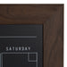 Monthly Calendars Walnut Brown 18x27 3