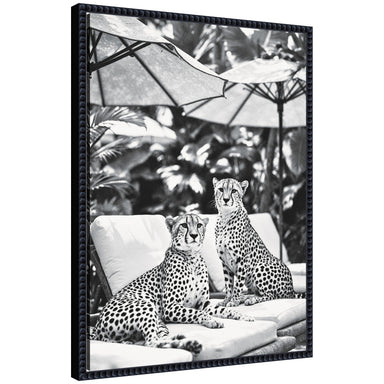 Framed Canvas Sylvie Beaded Black 18x24 1