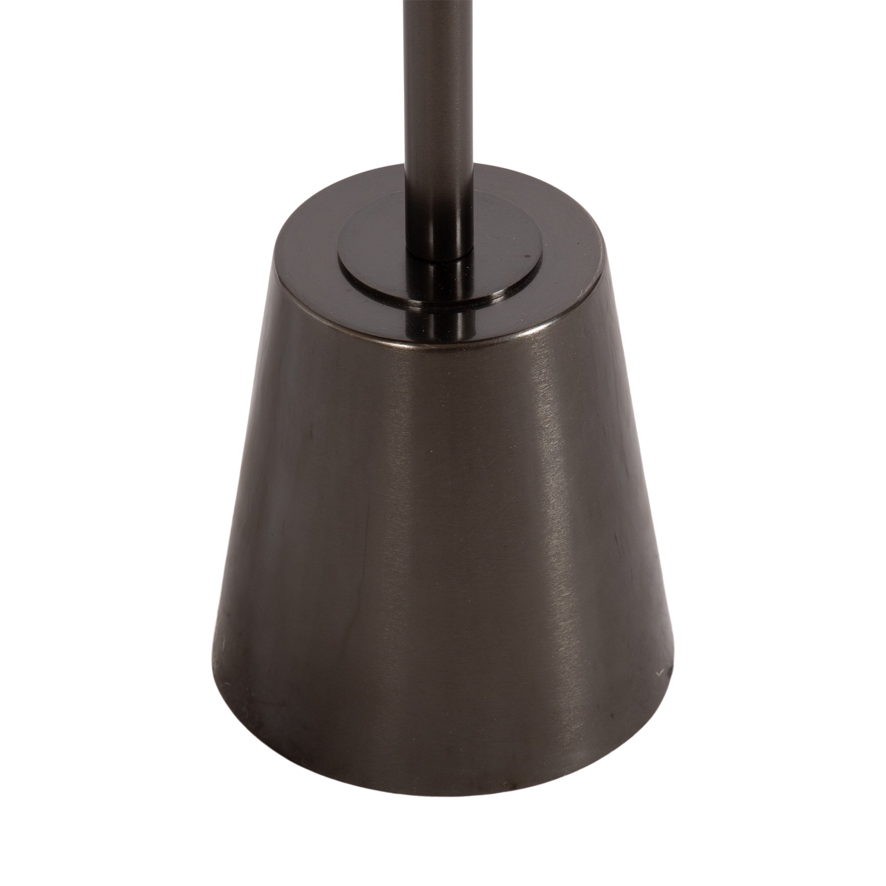 Side Table Mirror Pewter 14x14x24 4