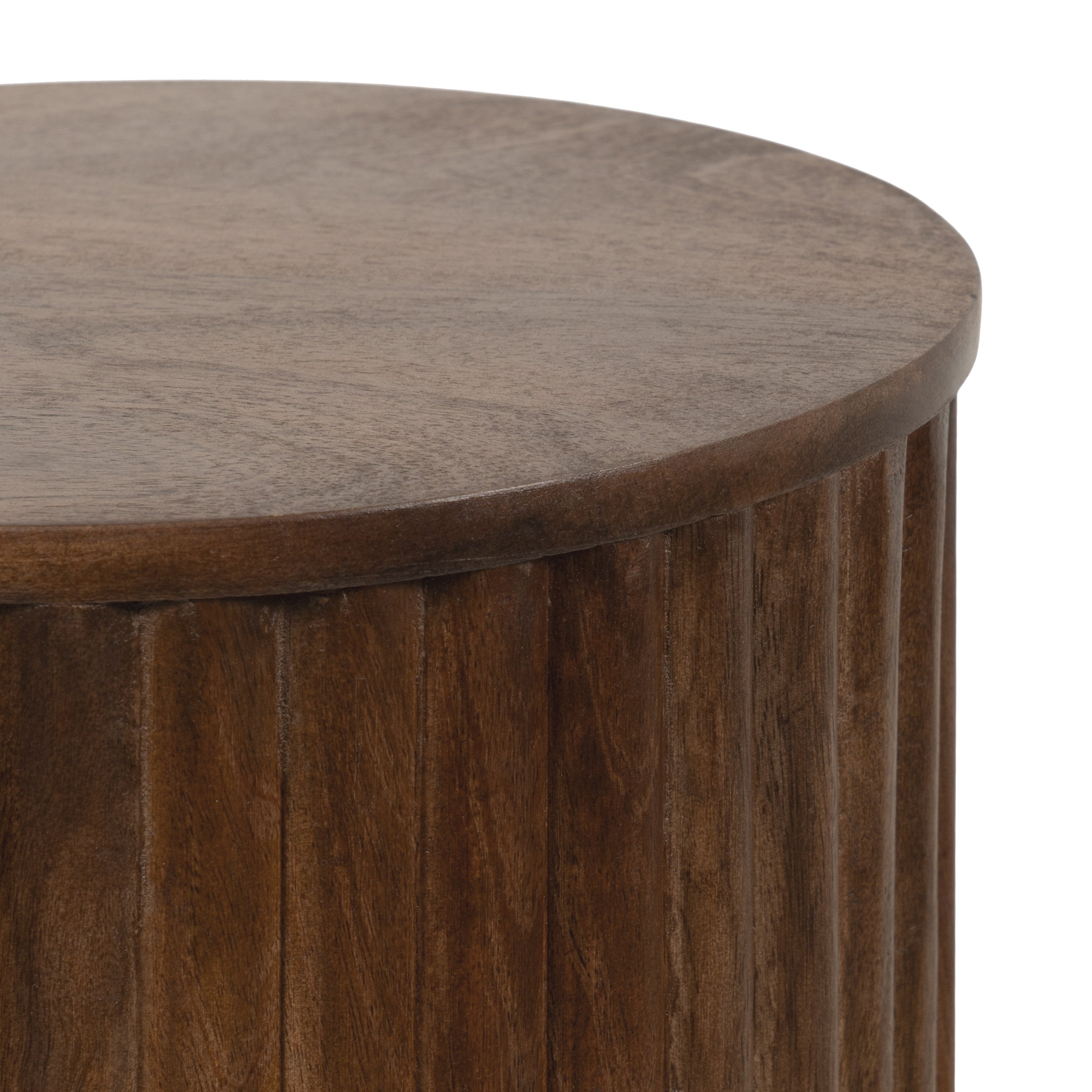 Drink Table Walnut Brown 10x10x22 3