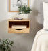 Floating Side Table Natural 12.5x10x7 7