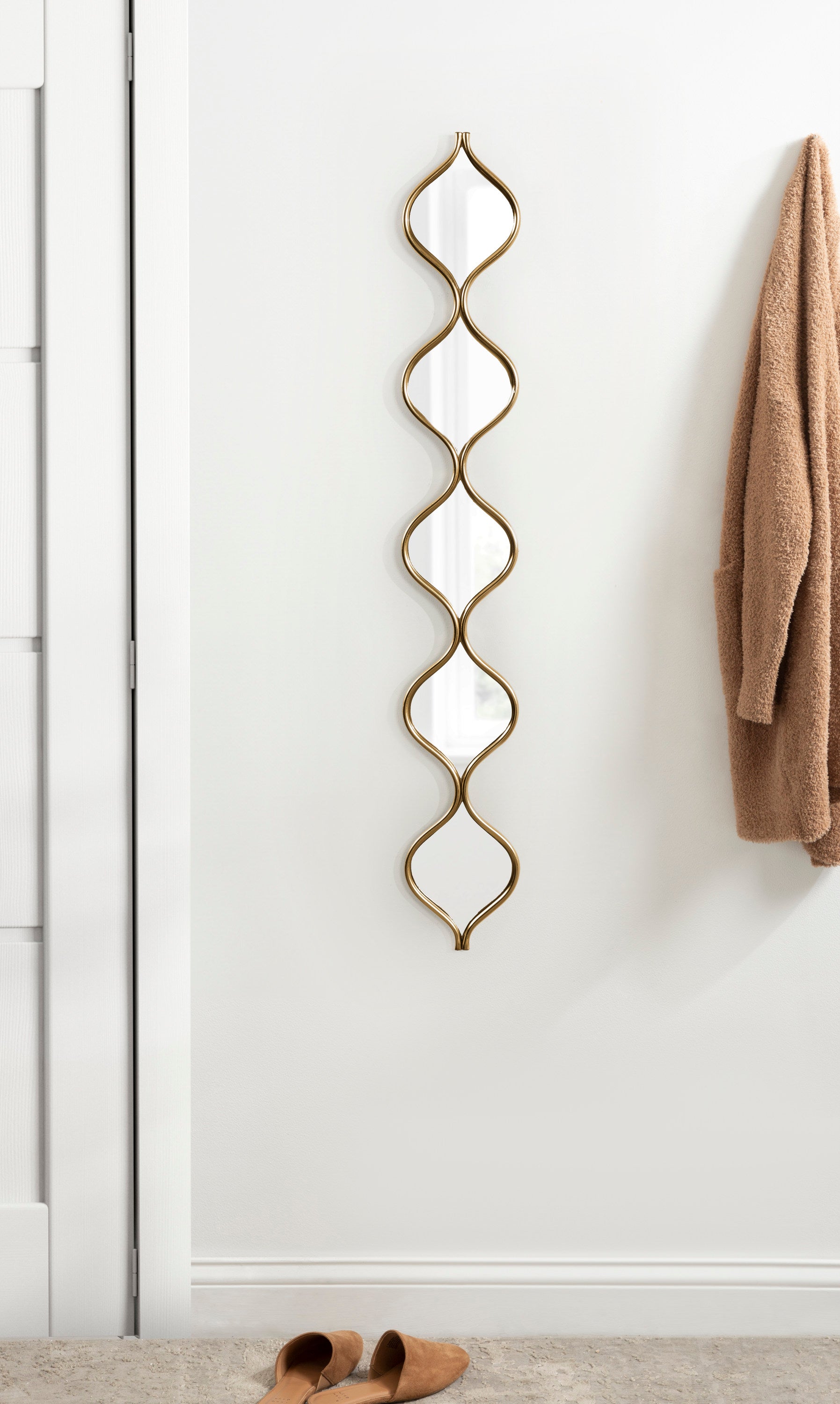 Irregular Mirror 7x42 Gold 6