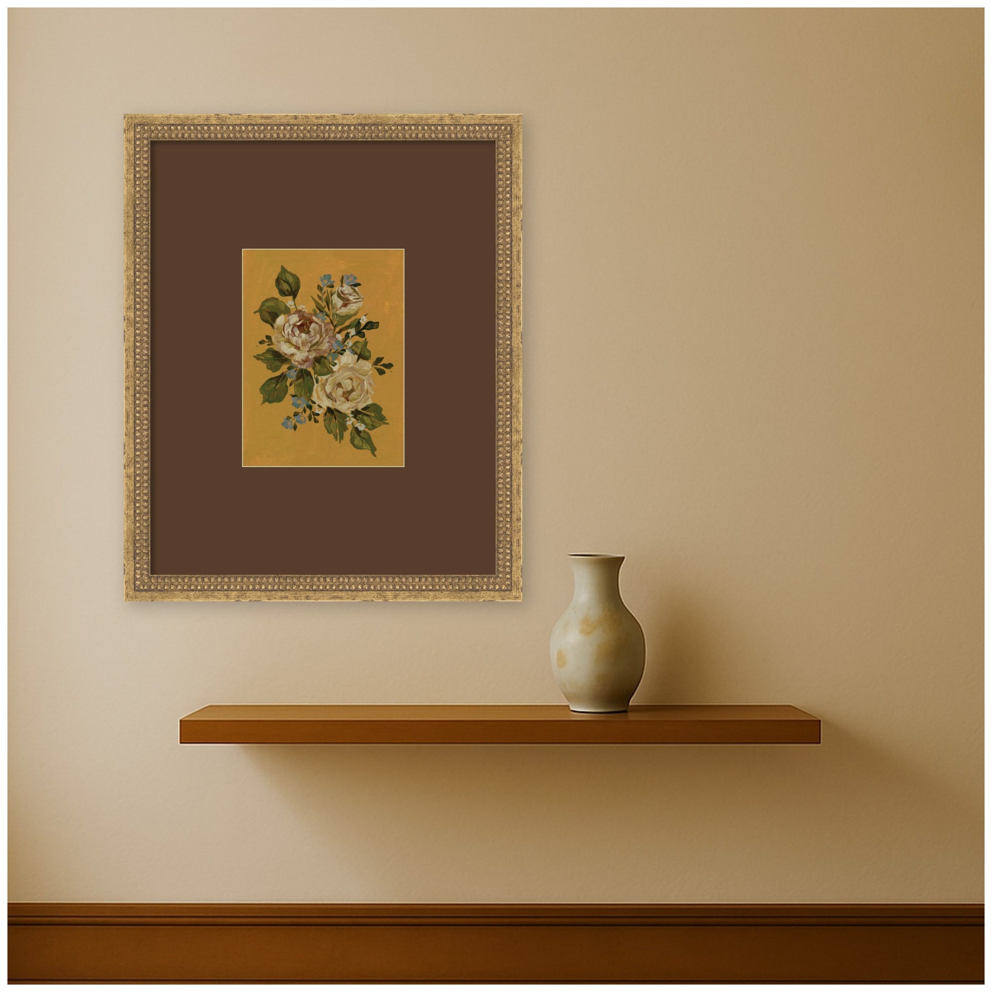 Framed Art 18x22 Castellan Gold 6